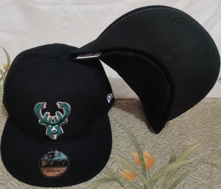 2021 NBA Milwaukee Bucks Hat GSMY610->nba hats->Sports Caps